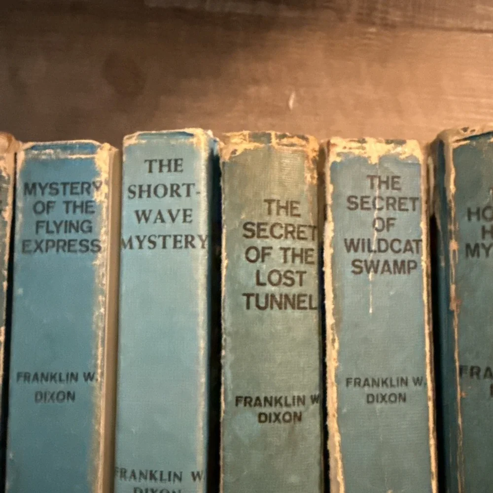 Vintage Hardy Boys Hardback Book Lot Of 16 # 1,2,3,7,9,10,13,18,19,20,24,29,31,